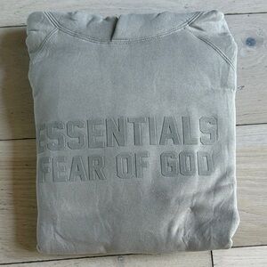 Fear of God Essentials Gray Men's Hoodie